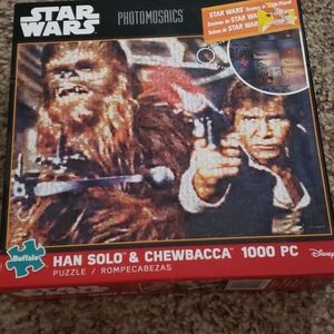 STAR WARS photomosaic 1000 piece puzzle sealed box